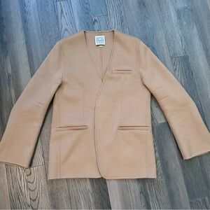 TOTEME like NEW Wool Collarless Jacket